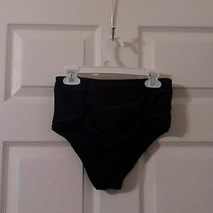 High Waisted Rushed Bikini Bottom